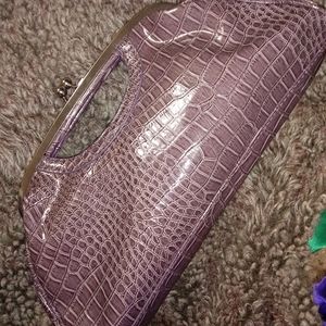 Purple clutch
